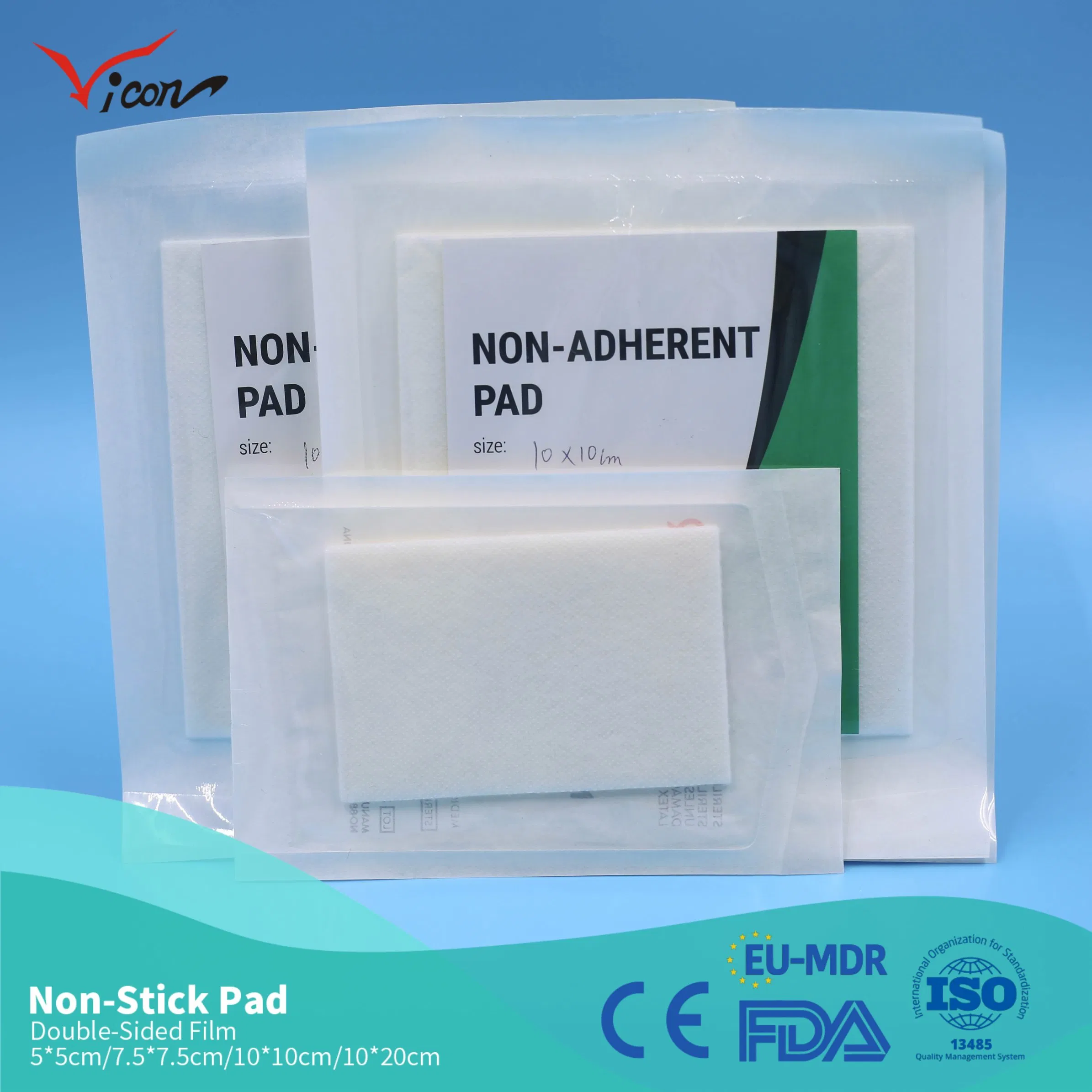 10*20cm Non-Adherent Absorbent Pad for Wound Dressing