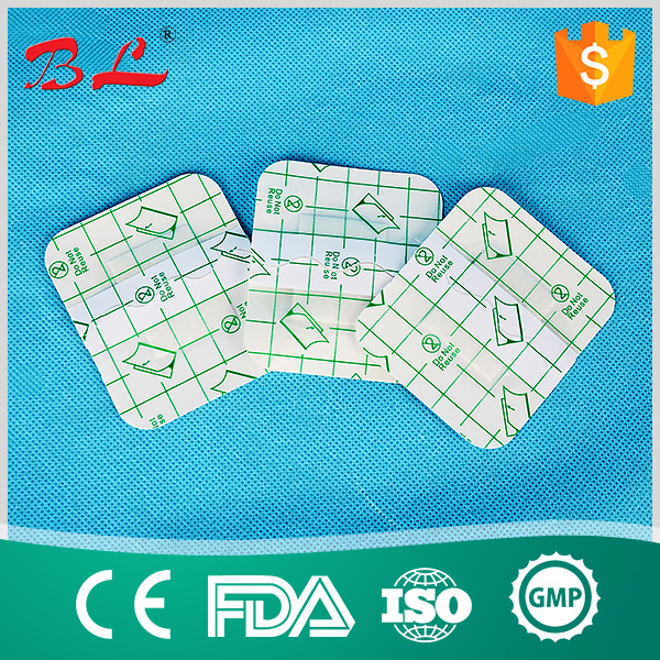 Surgical Transparent Wound Dressing Pad, Medical PU Wound Dressing, Waterproof Wound Dressing