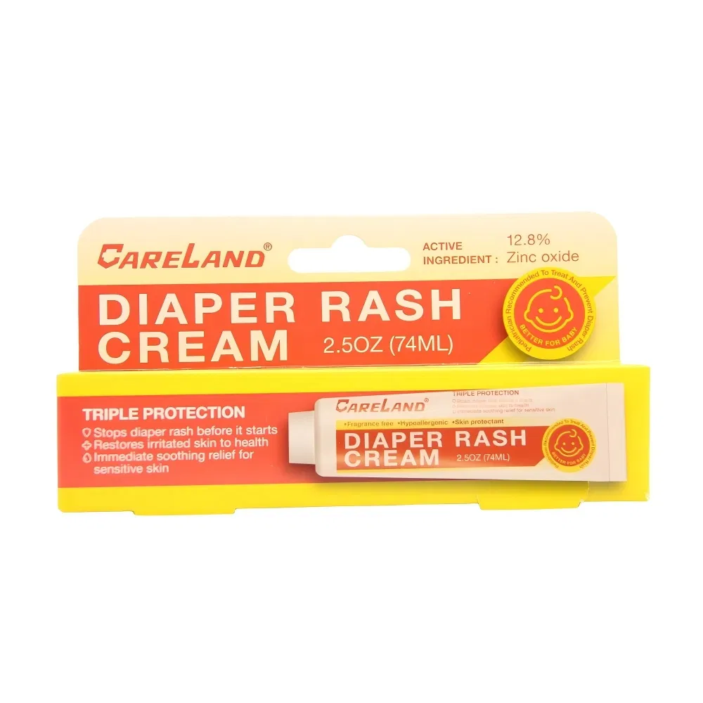 Fragrance Free Hypoallergenic Skin Protectant 2.5oz 12.8% Zinc Oxide Diaper Rash Cream