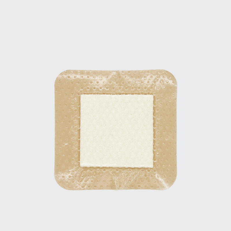Disposable PU Non-Wooven Adhesive Wound Foam Dressing