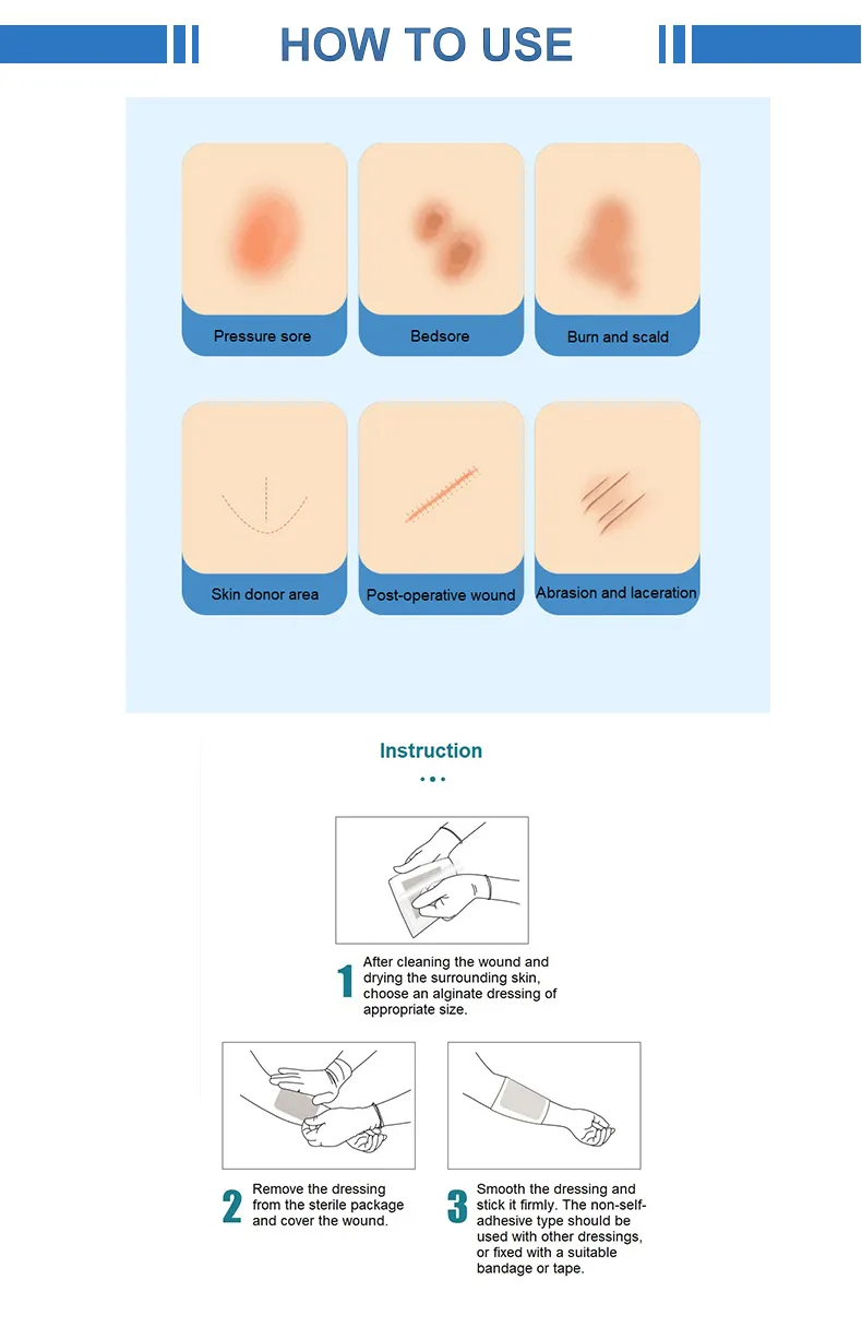 Calcium Alginate Dressing Photo 3