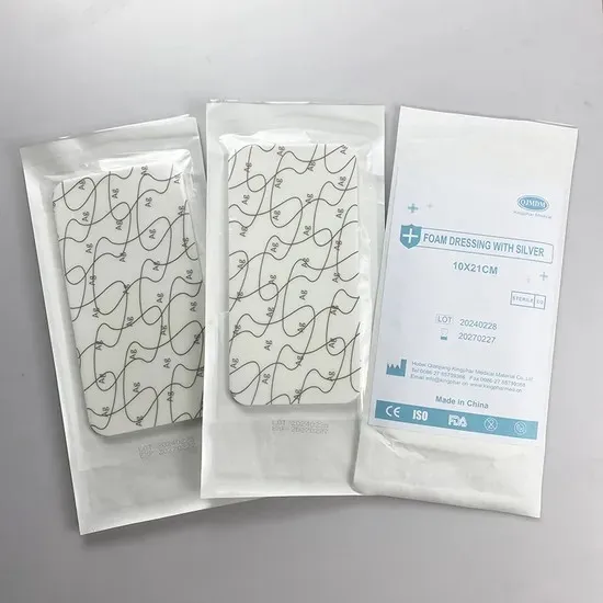 Antibacterial Silver Foam Dressing