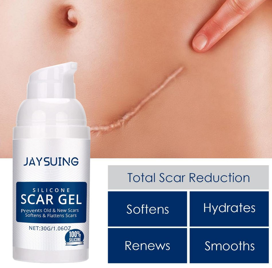 Silicone Anti Scar Gel Hydrating Repairing Softening Smoothing Scars Empyrosis Fat Line Pregnancy Stria Removing Gel Advanced Scar Removal Gel