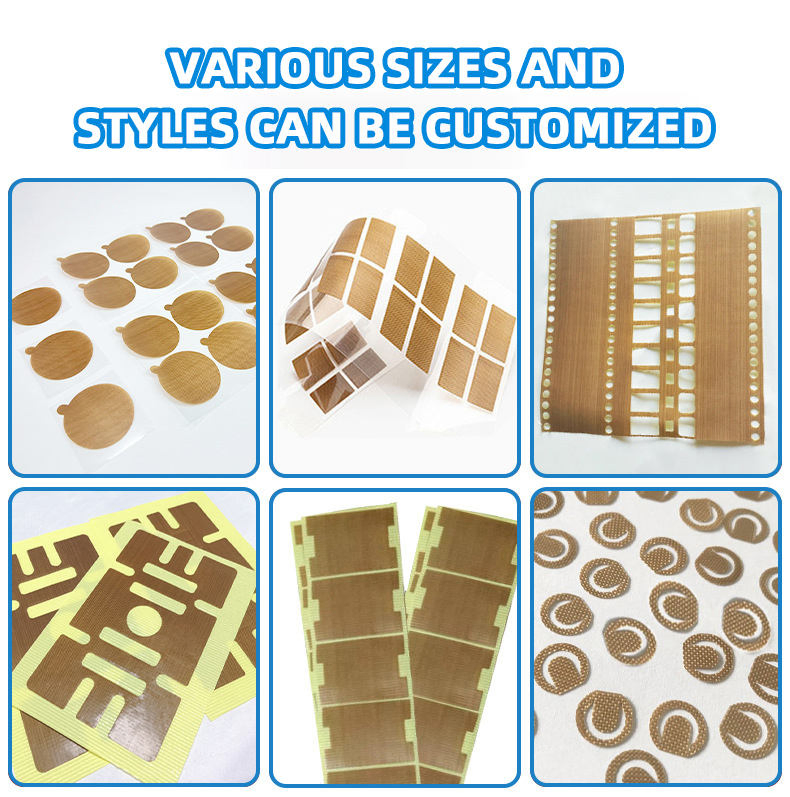 Factory Custom Fiberglass Silicone Adhesive Cloth Film Fabric Glass Fiberglass Self Adhesive Tape