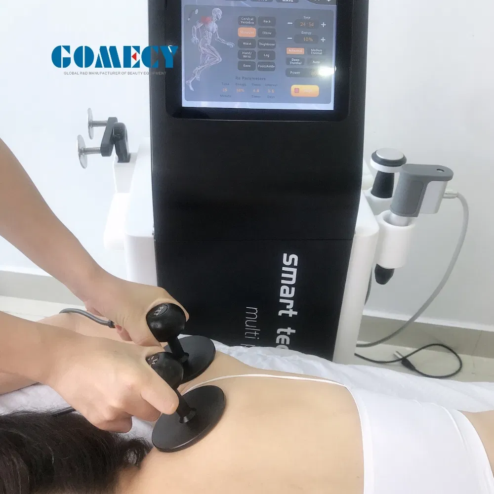 Smart Wave Tecar Extracorporeal Shock Wave Therapy Equipment Tecar Therapy Physio Muscle EMS for ED Treatment