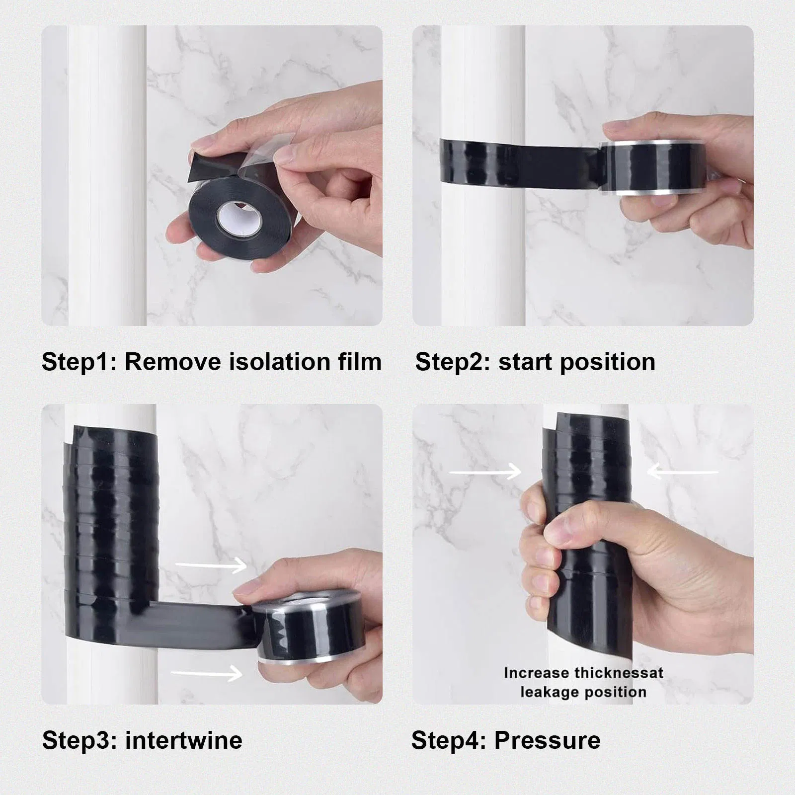 Silicone Self Adhesive Insulation Tape Self Fusing Silicone Electrical Tape