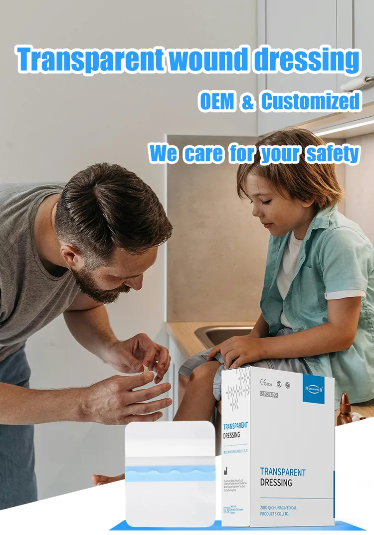 Transparent PU Film Wound Dressing