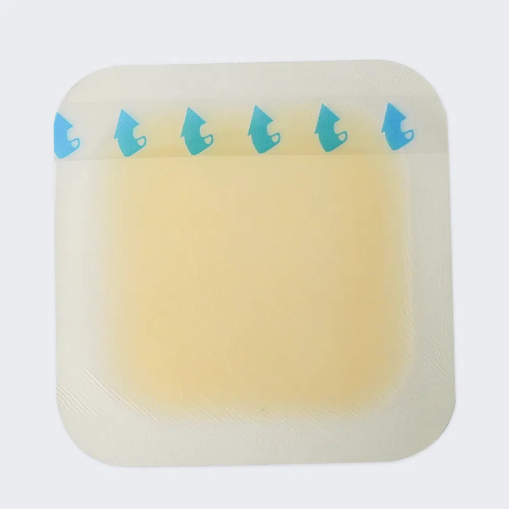 OEM Medical Disposable Wound Care Hydrocolloid Adhesive Dressing for Bedsore, 4*4''