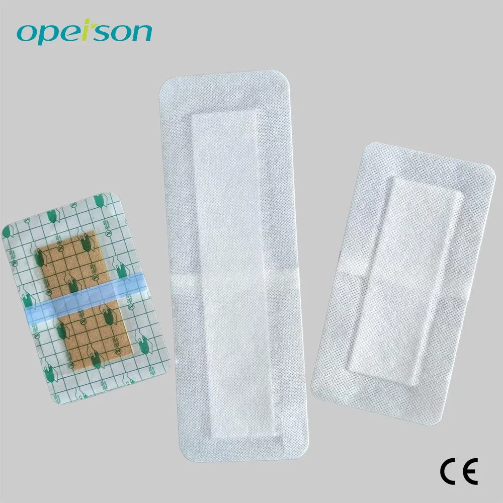 Surgical Medical Sterile Adhesive Disposable Non Woven Plaster Hydrocolloid Alginate Absorbent Non-Adhesive Wound Dressing with CE