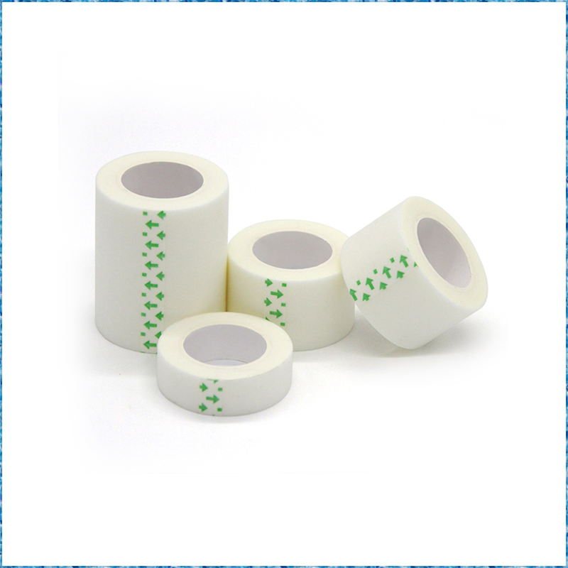 Free Samples &amp; CE FDA Certified Strong Adhesive Non-Woven Surgical Paper Tape with Plastic Cover