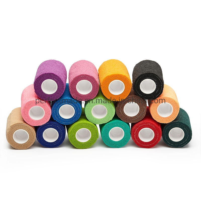 High Quality Vet Wrap Compression Self-Adhesive Elastic Cohesive Bandage