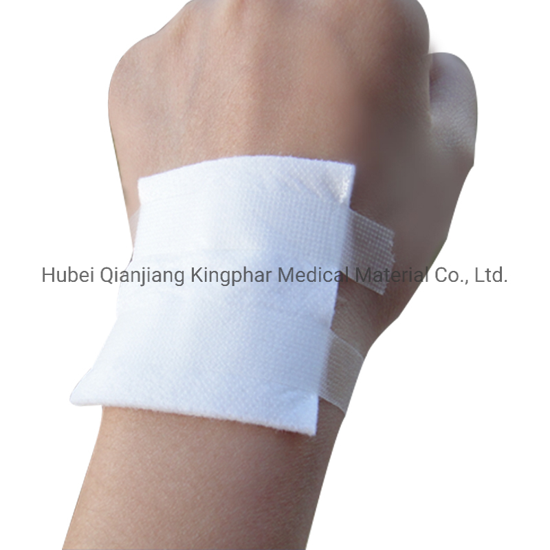 Medical Sterile or Non Sterile Non Woven Non Adherent Wound Dressing Pad