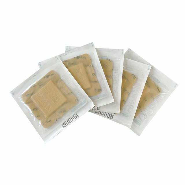 Facrory Wholesale Medical High Absorbent Silicone Wound Care Adhesive Foam Dressing