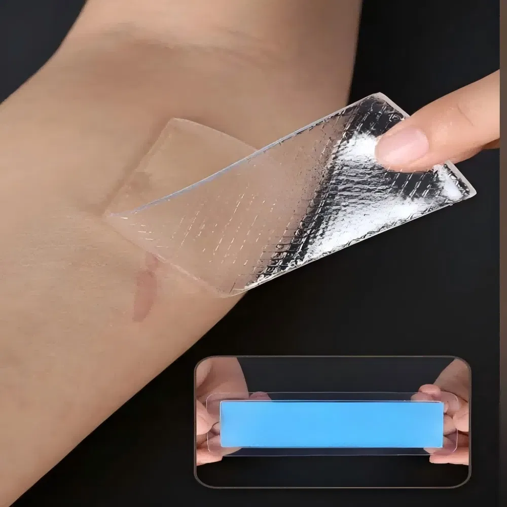 Medical Silicon Gel Is Used on Medical Products Such as Scar Patches