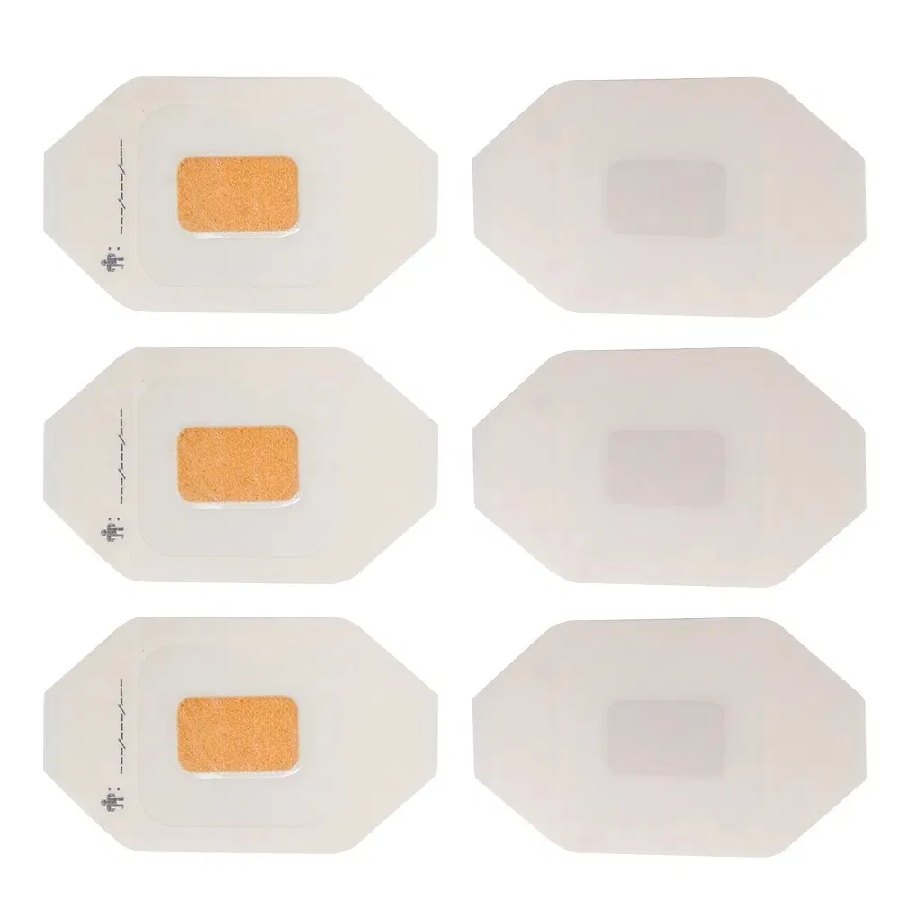 Transparent Island Wound Dressing with Paper Frame 6*7cm Waterproof