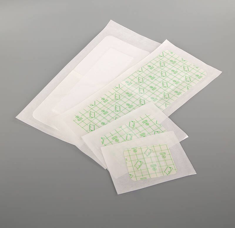 Disposable Transparent PU Wound Dressing Pad Surgical Wound Dressing Bandage