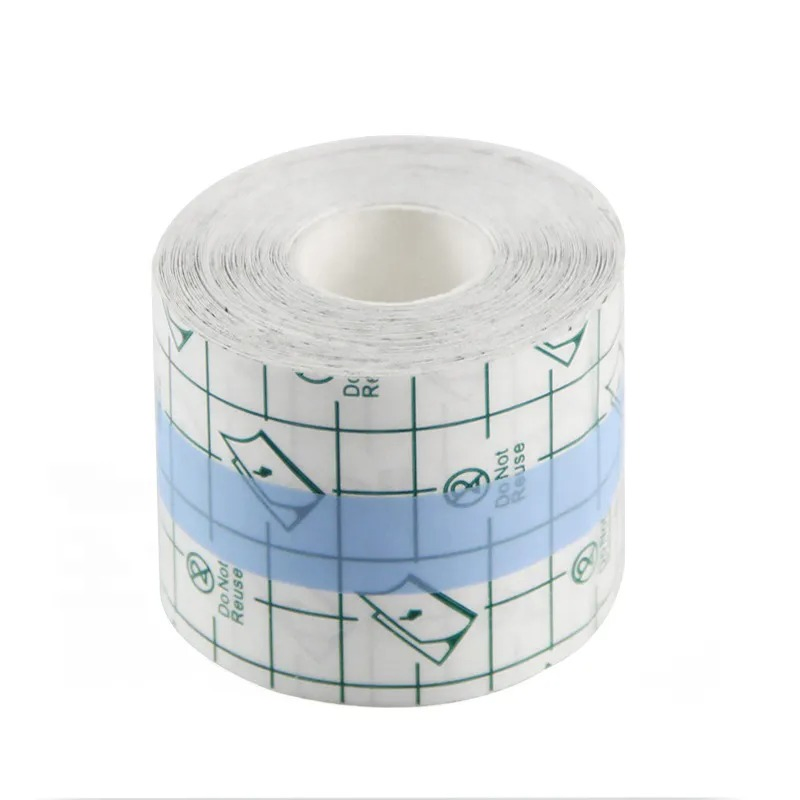 Good Quality Wound Care Transparent Waterproof Adhesive PU Film Dressing Roll