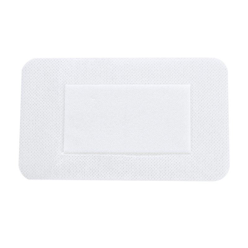 Sterile Waterproof PU Transparent Adhesive Wound Dressing Non Woven Island Dressing