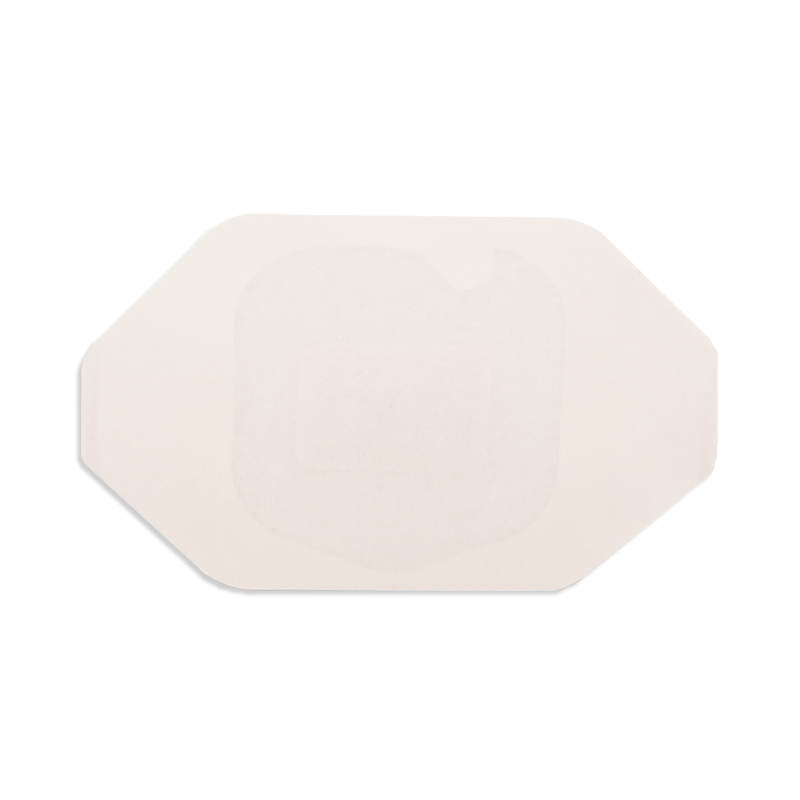 Medical Waterproof Non-Woven Wound Adhesive Island Dressing I. V Cannula