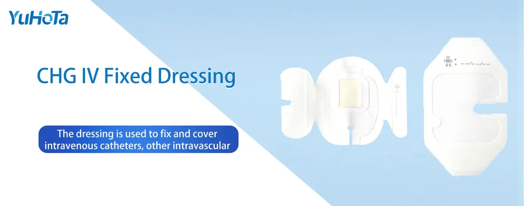 Transparent 2% Chlorhexidine Gluconate CHG IV Dressing