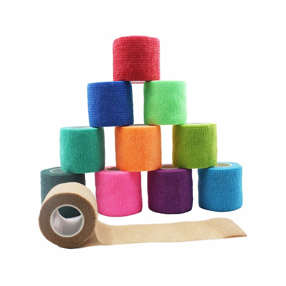 Elastic Self Adhesive Cohesive Compression Veterinary Bandage