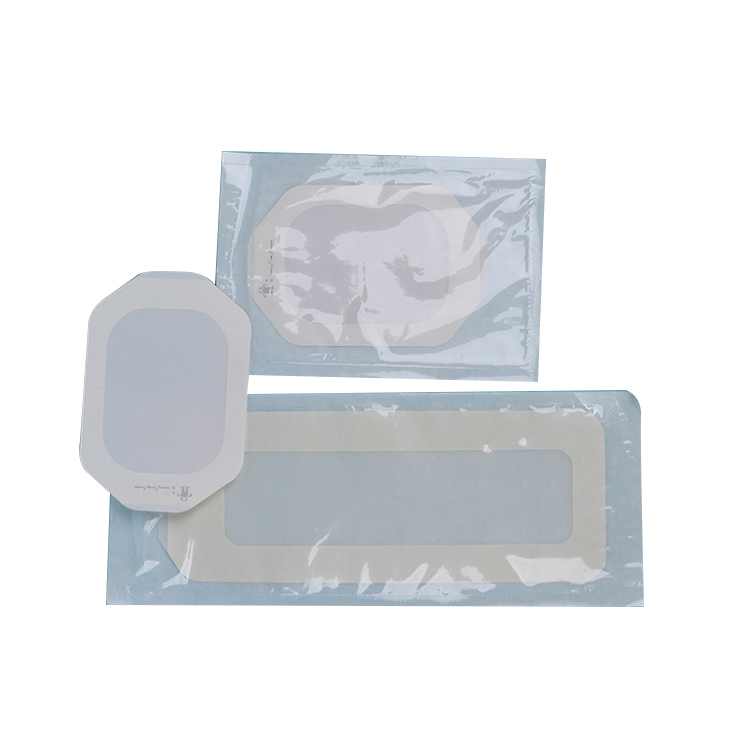 Medical Disposable Sterile Transparent Wound Care Dressing Patch with Pad