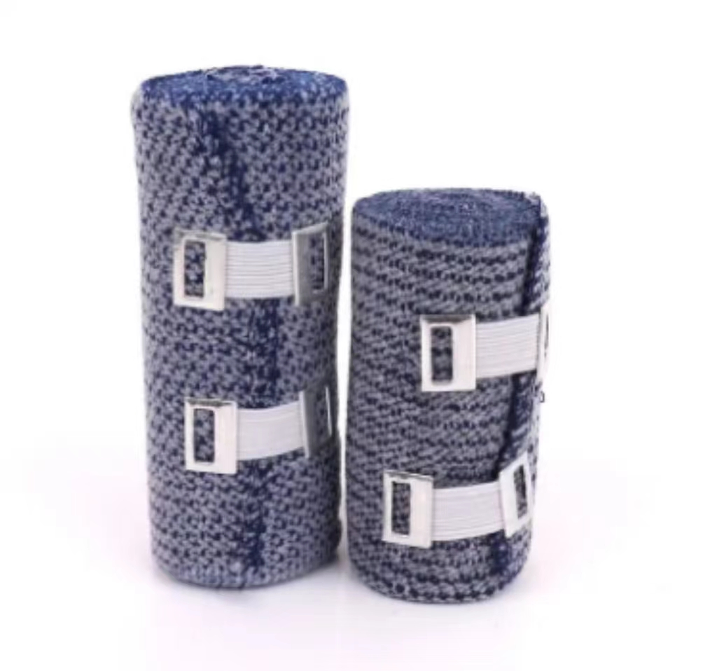 Hot Sale Popular Blue Sport Use Elastic Compression Ice Bandage (Cold Bandage)