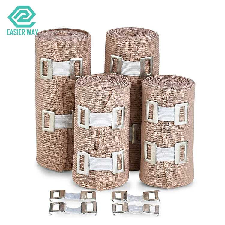 Skin Color High Elastic Compression Bandage with ISO