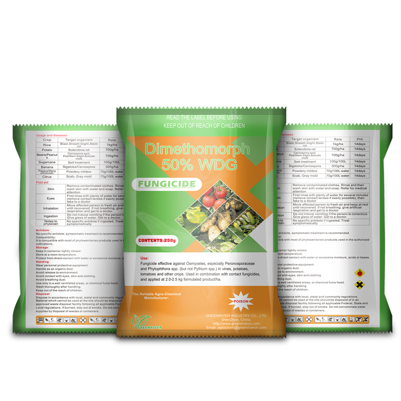 Good Quality Fungicide Dimethomorph (95%TC, 50%WP, 80%WDG, 10%EW, 20%SC, 500SC)