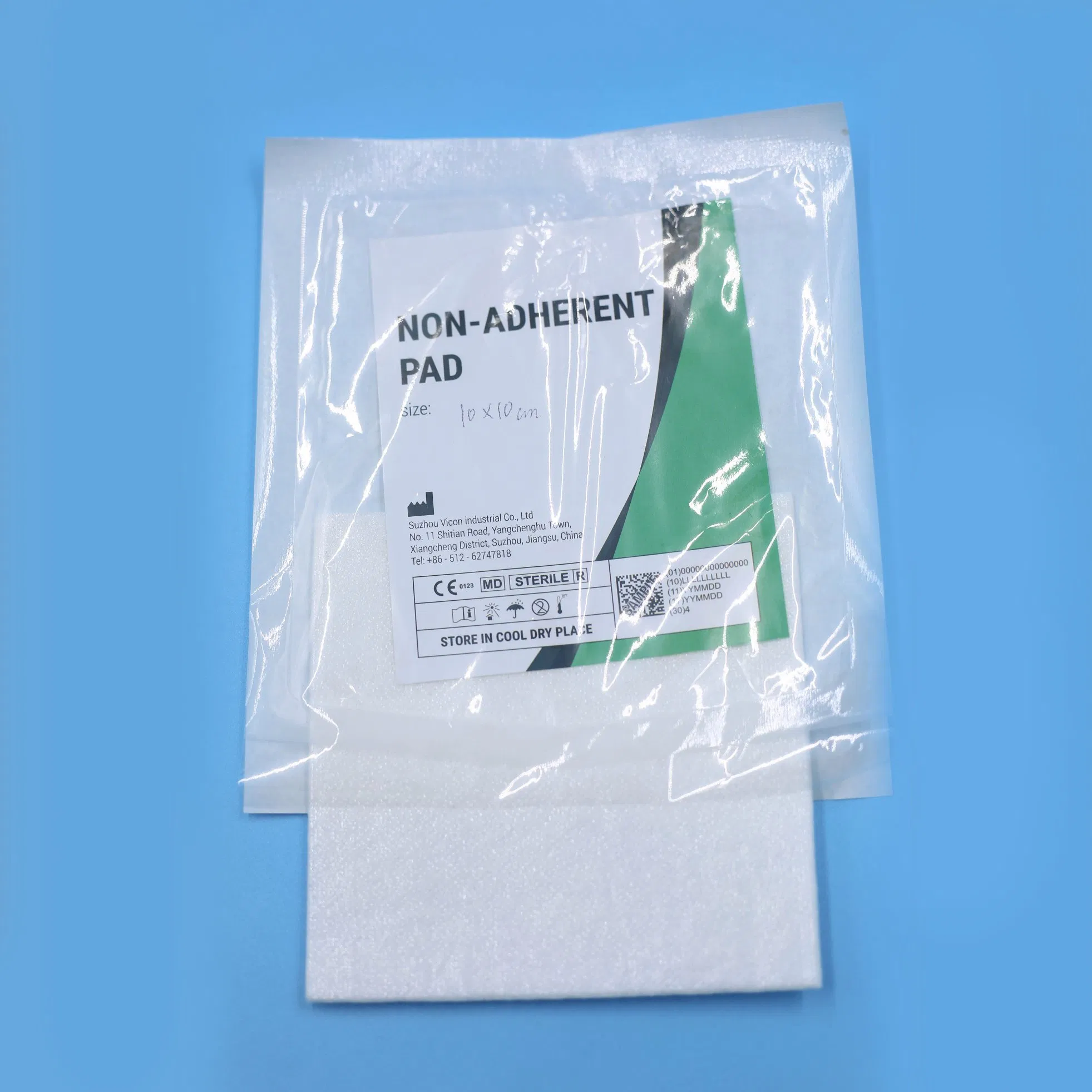 3"*8" Medical Grade Non-Adherent Wound Pad for Disposable Dressing Supplies