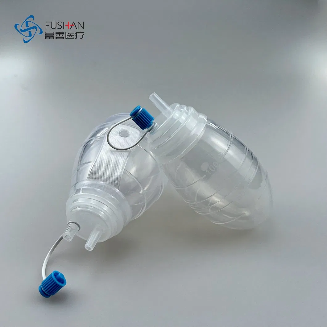 Factory Medical Supply Silicone Closed Wound Drainage Dressing Kit Jackson Pratt Blake with Drain Tubes with or Without Trocar for Surgical CE, ISO13485 FSC