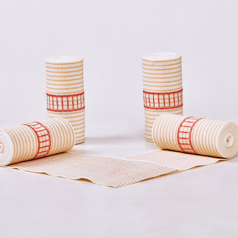 CE/FDA/ISO Certificated Factory Elastic Compression Bandage Wrap 2"-3"-4" Inch by 5 Yards