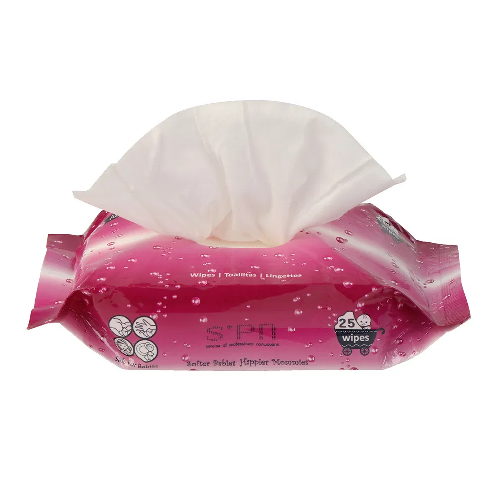 Special Nonwovens Flushable Original Protectant Sensitive and Newborn Soft Disinfectant Wet Skin Baby Wipe with Mild and Hypoallergenic