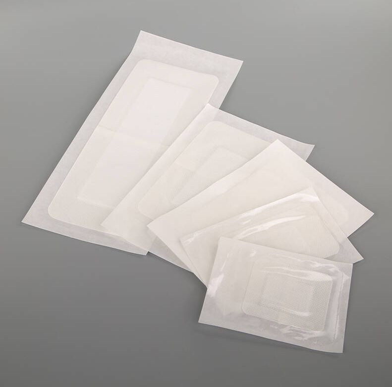 Disposable Transparent PU Wound Dressing Pad Surgical Wound Dressing Bandage