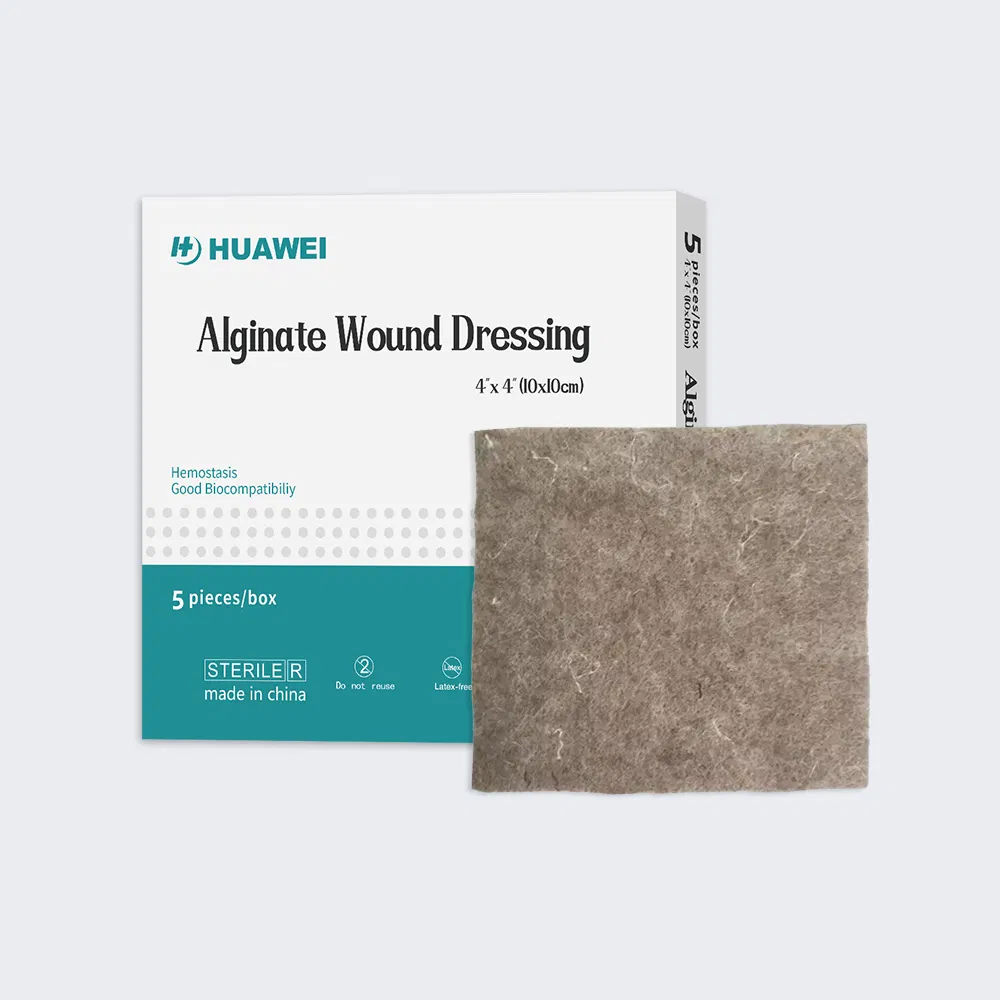 Advanced Wound Care Original Manufacturer High Absorbency Antimicrobial Silver Alginate Dressing