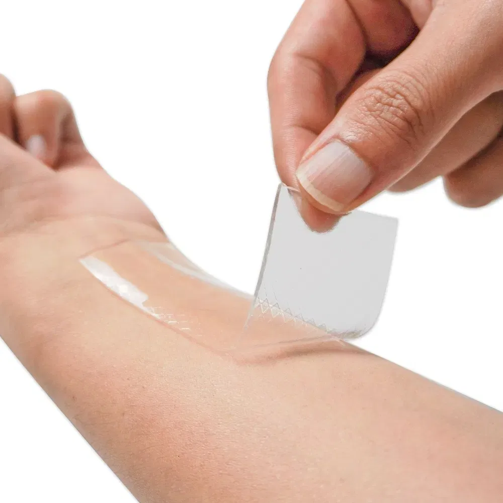 Professional Medical Grade Soft Scar Silicone Gel Sheet Reusable Silicone Gel Scar Free Sample