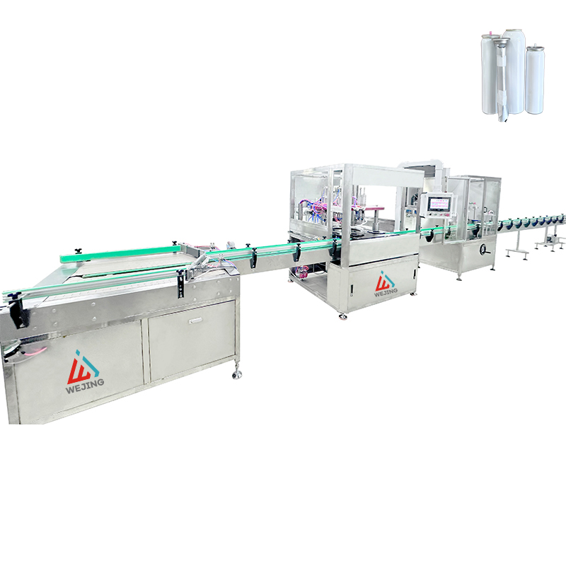 High-Efficiency Full Automatic Aerosol Filling Machine with Multiple Heads