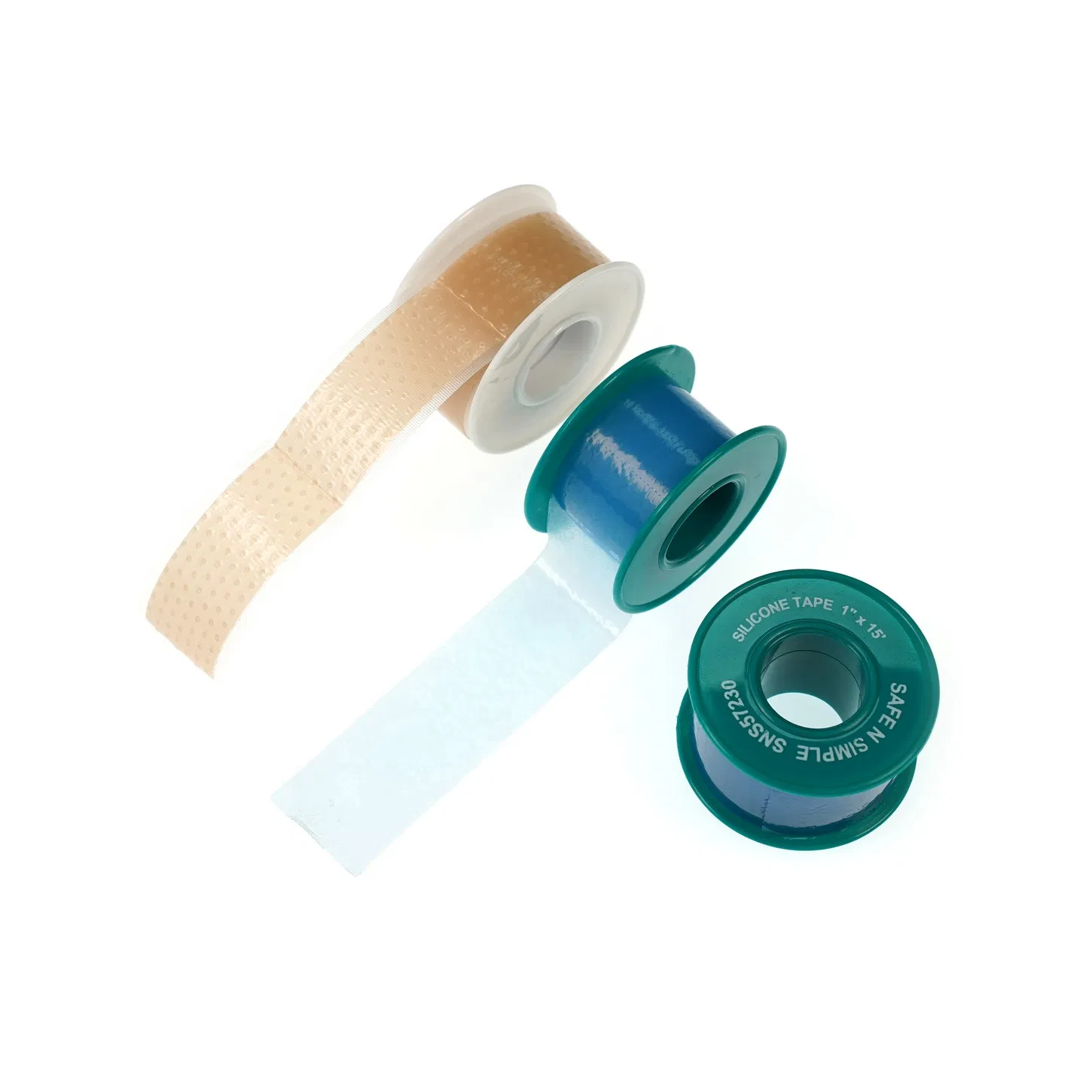 Medmount Medical Grade Hypoallergenic Breathable Silicone Adhesive Tape with Individually Package