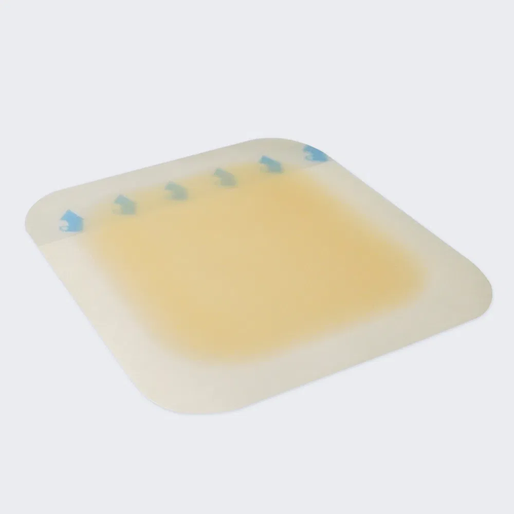 OEM Medical Disposable Wound Care Hydrocolloid Adhesive Dressing for Bedsore, 4*4''