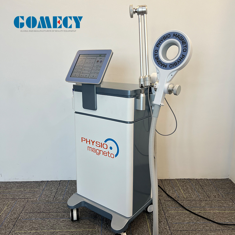 Gomecy Painless Treatment Rehabilitation Equipment Pmst Wave Physio Magneto Eswt Shockwave Therapy Machine Infrared