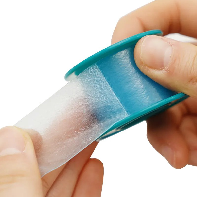 High Quality Medical Adhesive Breathable Silicone Plaster Clear Silicone Surgery Tape CE Mdr 2017/745