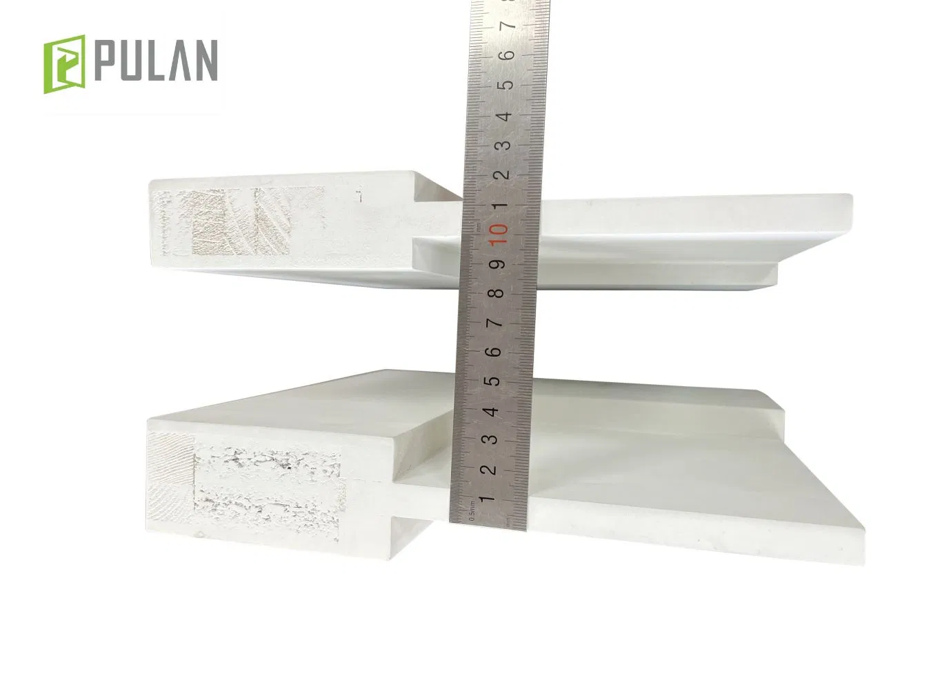 30*80 2 Panel White Primed Interior Shaker Style Slab Doors Wood MDF Modern Molded Room Doors Internal Bedroom Doors for Houses