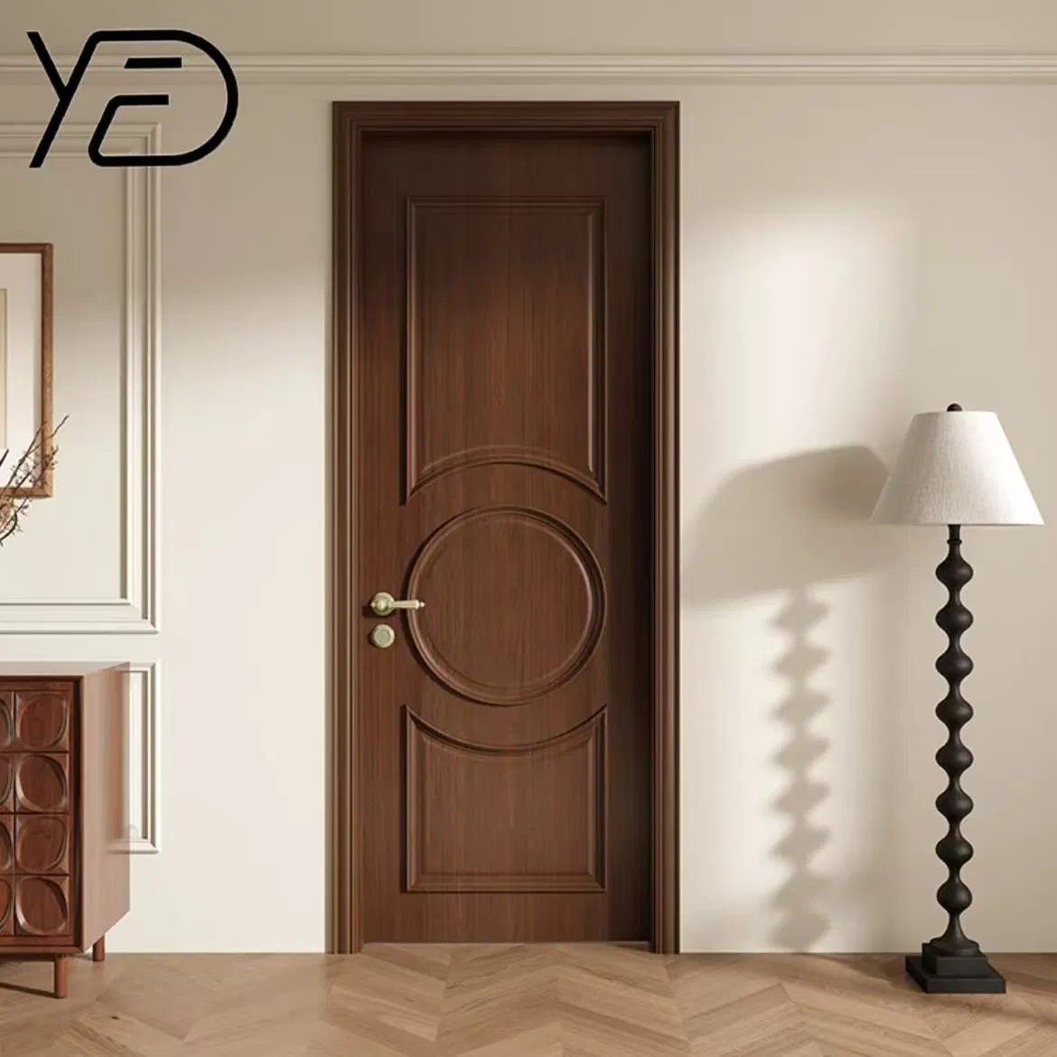 PVC Fire Entrance Composite Interior Door Veneer Fire Rated Timber Door Veneer Wooden Fire Hotel Room Door Fire Resistant Door for Hotel