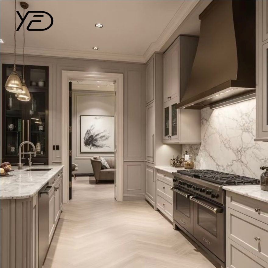 Rustic Barn Door Style Cabinet Door with Solid Wood and Black Hardware for Kitchen