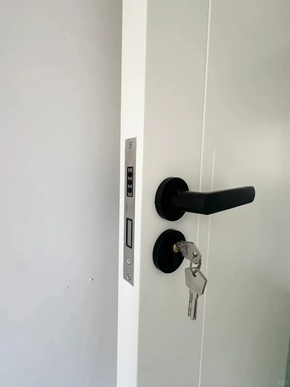 Wholesale Turkish Acoustic Indoor Bedroom PVC WPC Wooden House Door for Hotel Bathroom Living Room Finished