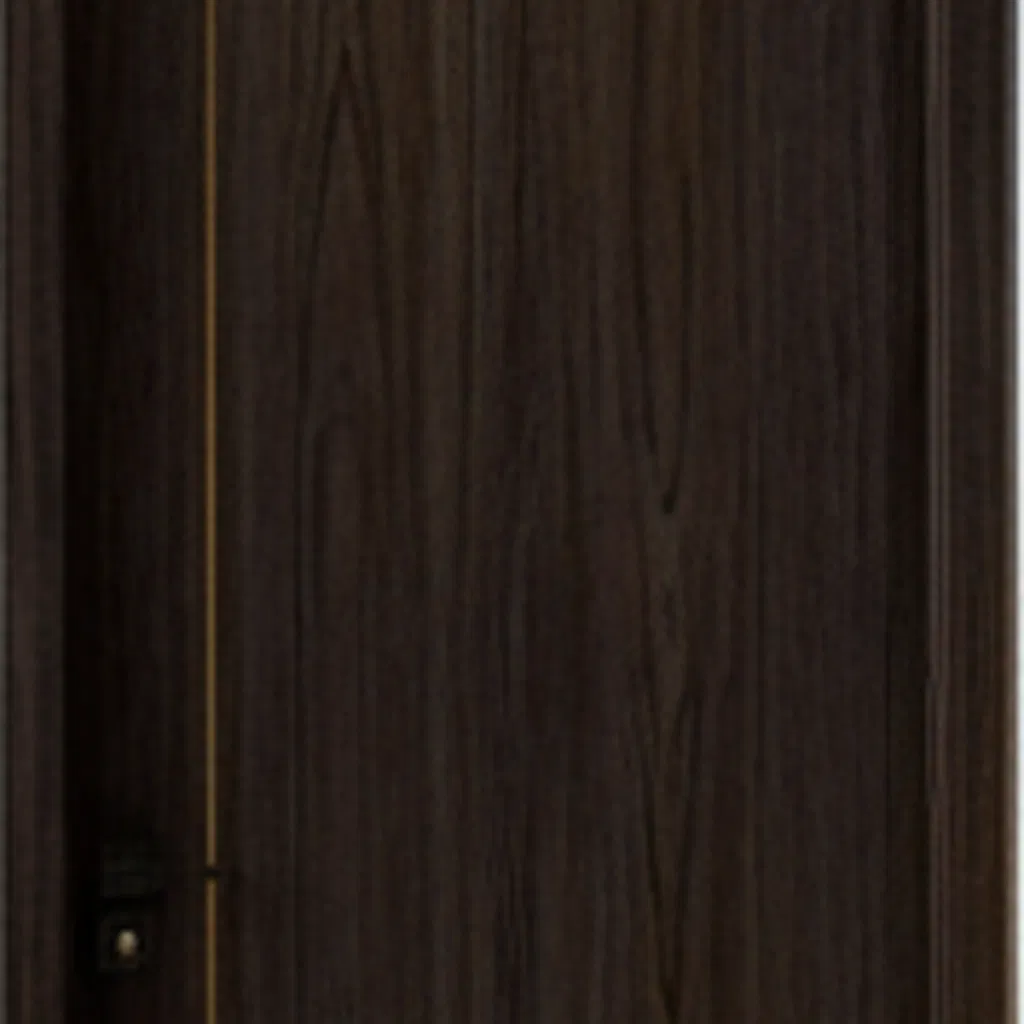 OEM/ODM Interior WPC Factory Customized Size Fire Rated Security Timber Fireproof PVC Door