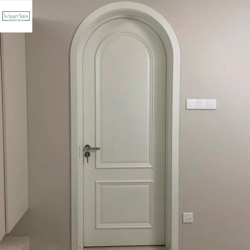 Made to Order Dark Coffee Retro Carved Integrated Wall Panel Interior Door Luxury Texture Door Ideal for Historic Hotel and High End Club