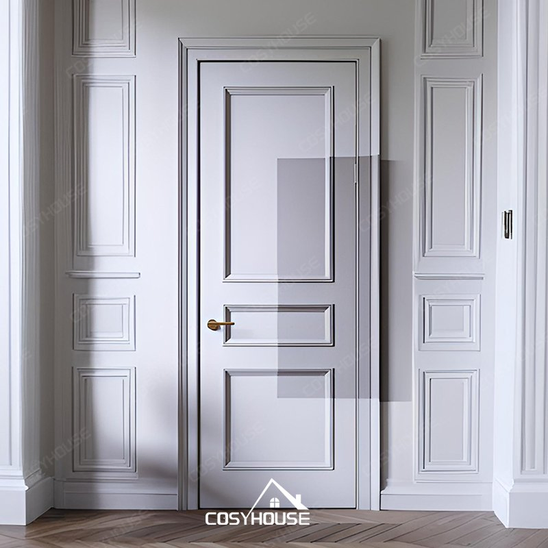 Nfpa 252 UL 10c Certified Fd30 Fd60 Interior Fire Rated Wooden Door En 1634 BS 476 30 60 90 120 Minutes Internal Safety Fireproof Timber Door