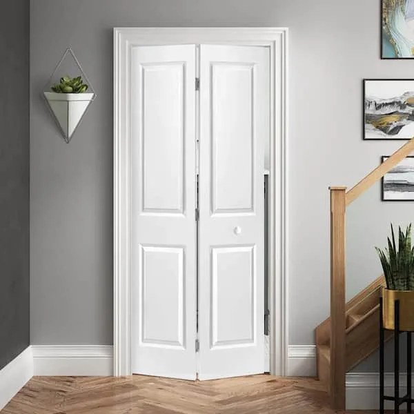 White Bifold Door