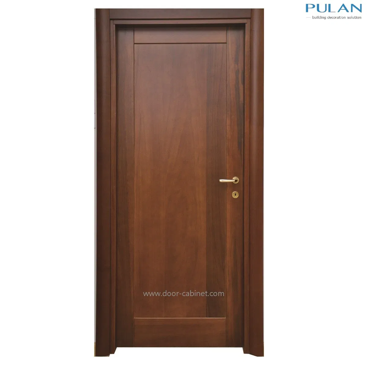Elegant Engineered Wood Internal Door with Glass Panels